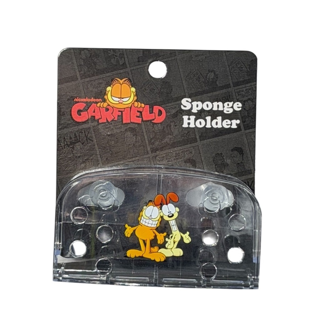 Garfield The Cat Oldie Dog Small Sponge Holder Kitchen Bathroom NEW